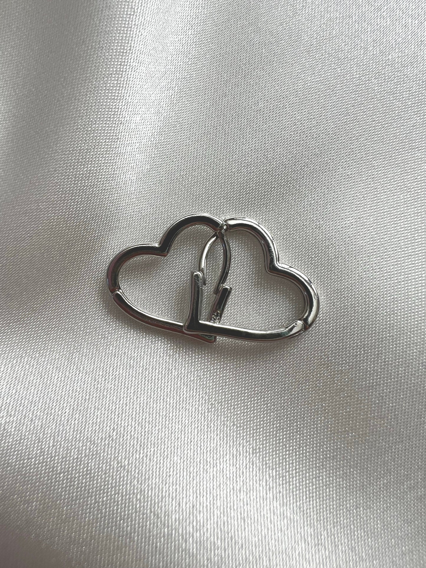 Dainty Heart Hoop Earrings | Solid Sterling Silver | 18K Gold Filled | Hypoallergenic